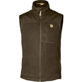 Fjällräven Buck Fleece Vest Men-dark olive-2XL