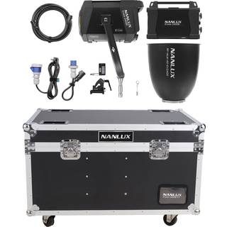 Nanlux Evoke 2400B Spot Light in Flight Case with 45° Reflector