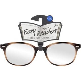 Easy Readers – Round Beige / Brown +2.0