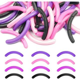 qiipii 40 stk. jenvippebukkerrefills Curler Refill Pads Blde gummikrllererstatningsrefills Pads til Universal Eyelash Curler med en klar opbev