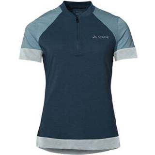 Vaude Women's Altissimo Q-Zip Shirt Cykeljersey Damer størrelse 42 farve blå