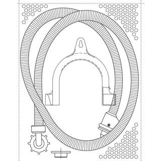 Electrolux tilløbsslange, vand, 2 stk., H&C,1500mm 140020904235