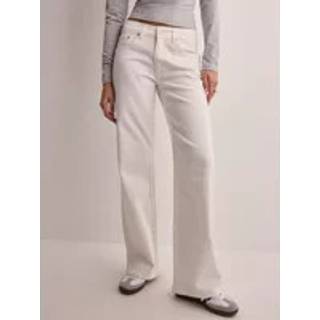 Nelly - Hvid - Low Waist Loose Jeans - EU 46
