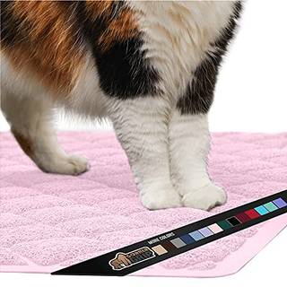 Gorilla greb tyk kattekuldfangstm?t 47x35 mindre affaldsf?lder rod fra kassen til renere gulve forbliver p? plads til katte bl?d p? kitty poter l