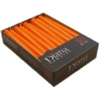 Antiklys 24,5cm Ø2,2cm 7,5 timer orange, 30 stk