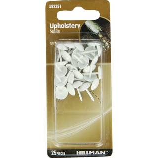 Hillman Group 592291 polstring negle hvide 25-pack