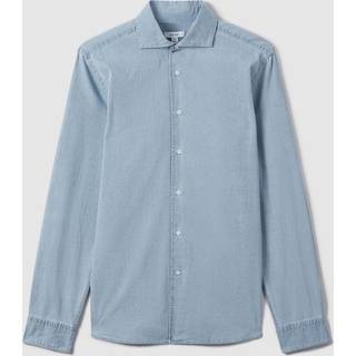 Reiss Draper Washed Chambray Knapper SkjorterStor