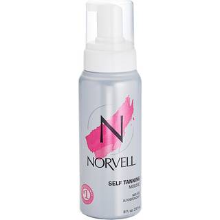 Norvell Sunless Self Tanner Mousse med Bronzer - Instant Natural Looking Bronzing Glow 8 Fl.oz.