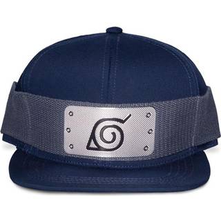Naruto Shippuden Snapback Cap Logo Blue