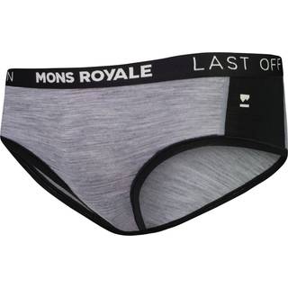 Mons Royale Women's Sylvia Boyleg Merino undertøj Damer størrelse XS farve grå