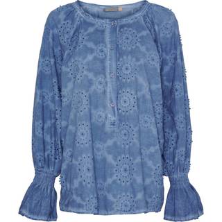 Marta Du Chateau Mdc Bianca Blouse 6124 Jeans Cold Wash Blouse