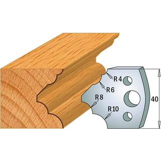 CMT Profilknive sæt 40mm nr. 126 - 690.126