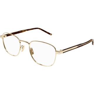 SAINT LAURENT Unisex SAINT LAURENT SL 699 006 Optiske stel Metal Guld Transparent Rund
