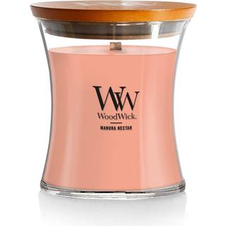 Woodwick Manuka Nectar Medium timeglas stearinlys