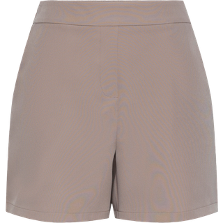 PIECES dame shorts PCBOSSY - Silver Mink - S