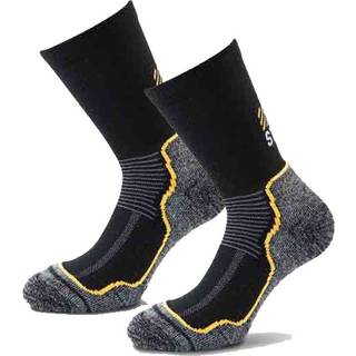 Lenz 484 Four Seasons Workwear Strømper med Coolmax / Arbejdsstrømper-Sort-35/38