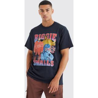 Mens Black Oversized Biggie License T-shirt