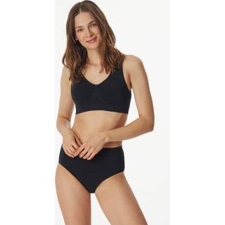 Schiesser Bustier Removable Pads Bra - Black - X-Large * Kampagne *