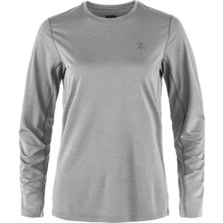 Fjällräven Women's Abisko Day Hike L/S Funktionsshirt Damer størrelse S farve grå