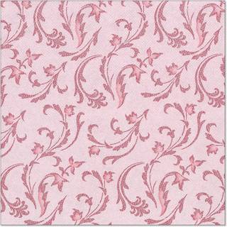 50 stk Bordeaux Royal Damascato Luksus Middagsservietter - Stoflook & Foldbar 40x40 cm