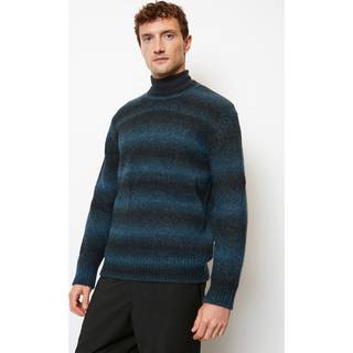 Marc O'Polo Herren Pullover blau unifarben