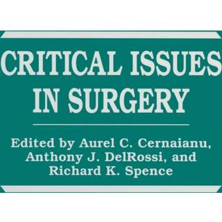 Critical Issues in Surgery