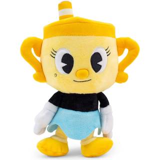 Cuphead Ms. Chalice 8-tommer Collector Plush Toy | Bl?dt udstoppet dyr til kramning | Officielt licenseret samlerobjekt