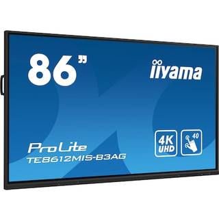 iiyama ProLite 4K UHD touch skærm | TE8612MIS-B3AG | 86 tommer | PRIS-MATCH