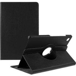 SKALO Samsung Tab A9+ 360 Litchi Flip Cover - Sort