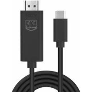 HDTV USB-C til HDMI kabel - 4K 30Hz - 1,8m