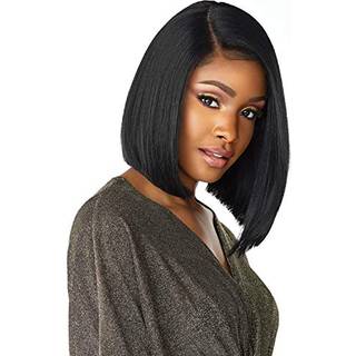 Sensationnel Butta Lace Wigs - Enhed 1 Ekstra bred 5 tommer dyb afsked syntetisk forudspillet hårgrænse glueless Lacefront (MP/Caramel)