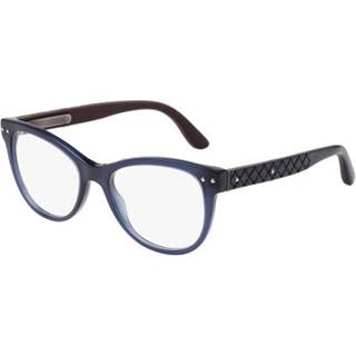 Bottega Veneta BV0009O 008 52 Briller Kvinder Blue - Green - 52mm