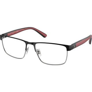 Polo Ralph Lauren Mand PH1229 9223 Vista -rammer Metal Sort Transparent Firkantet Normal