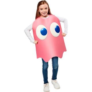 Pac-Man Pinky Ghost Child kostume En st?rrelse