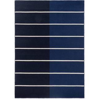 Marimekko Tiibet uldtæppe Beep Blue, 140x200 cm