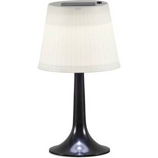 Bordlampe Assisi solcelle LED 36 cm - Sort