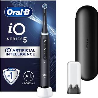 Oral B iO5 Elektrisk tandbørste Med taske Quite White 1 stk. - 1 stk.