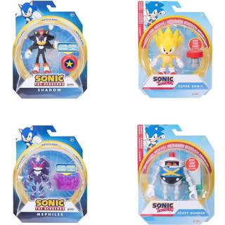 Sonic the Hedgehog 4 Inch Articulated Figure with Accessory W15, Asst.