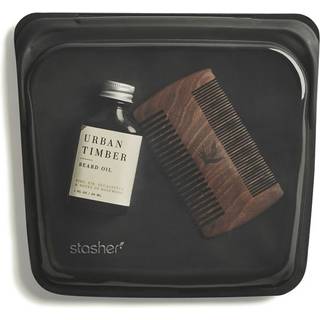 Stasher - Sandwich Bag - Obsidian - Opbevaring