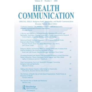 Religious Faith, Spirituality, and Health Communication