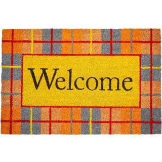 Calloway Mills Fall Plaid Doormat (Multi 17 """" X 29 """" X 0,60 """")