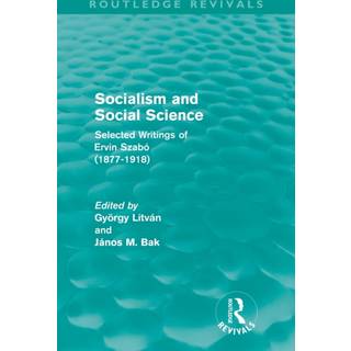 Socialism and Social Science (Routledge Revivals)