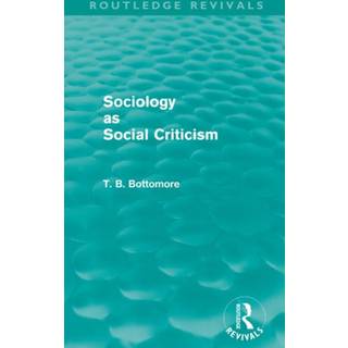 Sociology as Social Criticism (Routledge Revivals)