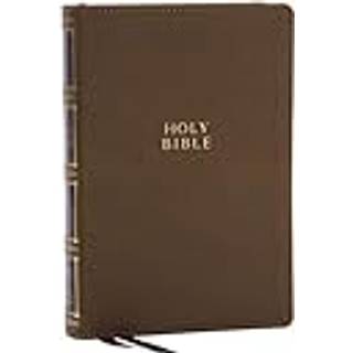 KJV Holy Bible: Compact Bible with 43,000 Center-Column Cross References, Brown Leathersoft, Red Letter, Comfort Print: King James Version
