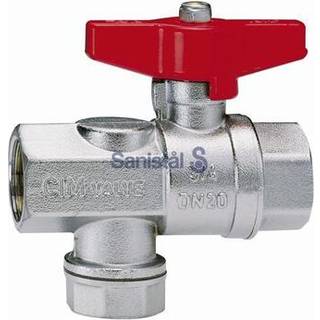 Kuglehane 3/4'' m/snavssamler