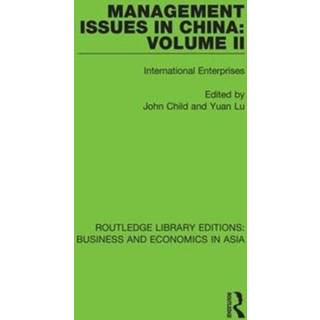 Management Issues in China: Volume 2