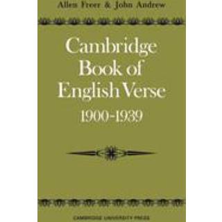 Cambridge Book of English Verse 1900–1939