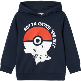 Guppy Pokémon Børne Hættetrøje - Dark Sapphire - 110