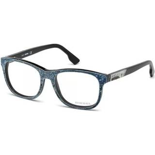 Diesel DL5124F Asian Fit 005 56 Briller Mænd Black - Denim Black - 56mm