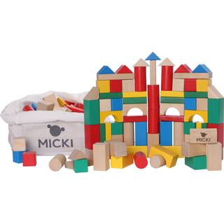 Micki byggeklodser mix 200 stk